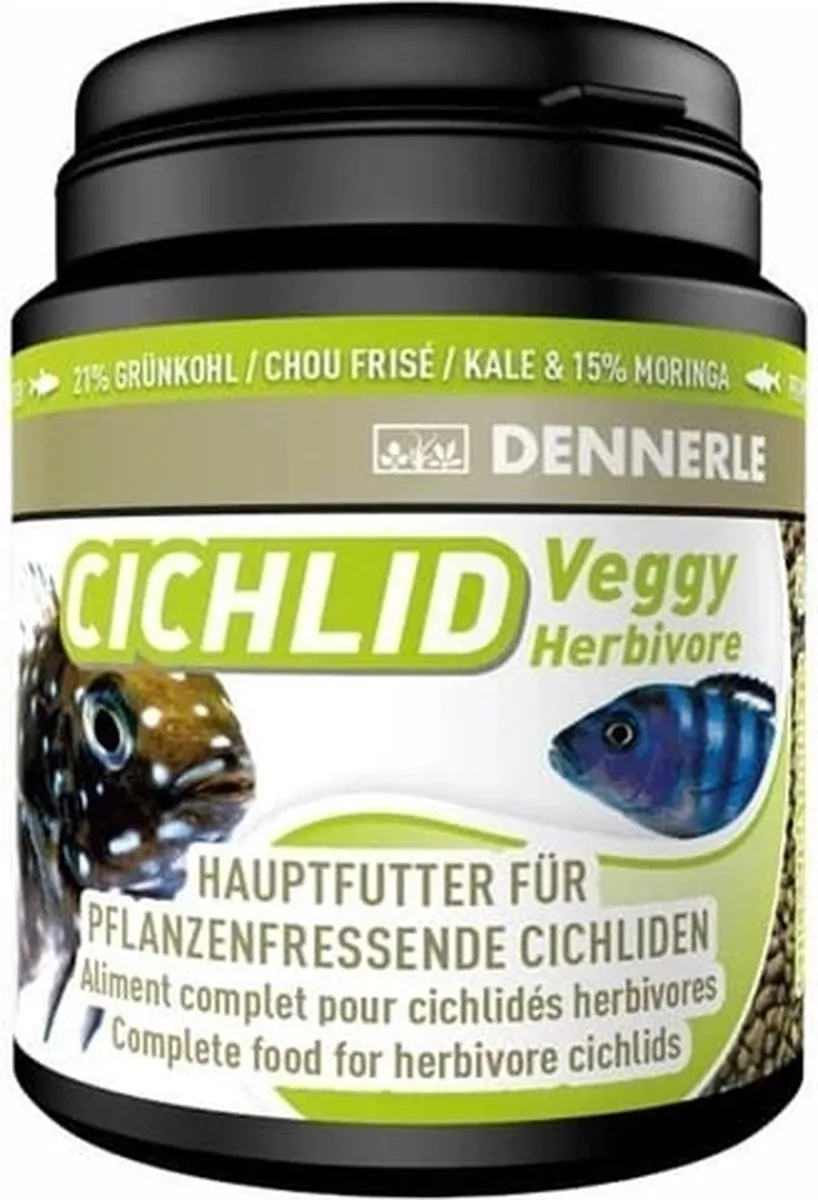 Dennerle Cichlid Veggy 450g Visvoer