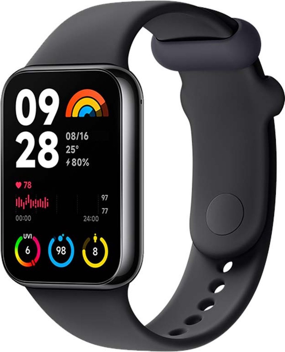 Xiaomi Smart Band 8 Pro - Met GPS - Smartwatch - EU Versie - Zwart