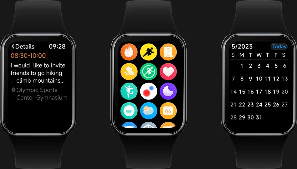 Xiaomi Smart Band 8 Pro - Met GPS - Smartwatch - EU Versie - Zwart