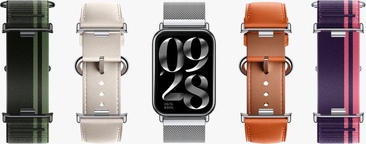 Xiaomi Smart Band 8 Pro - Met GPS - Smartwatch - EU Versie - Zwart