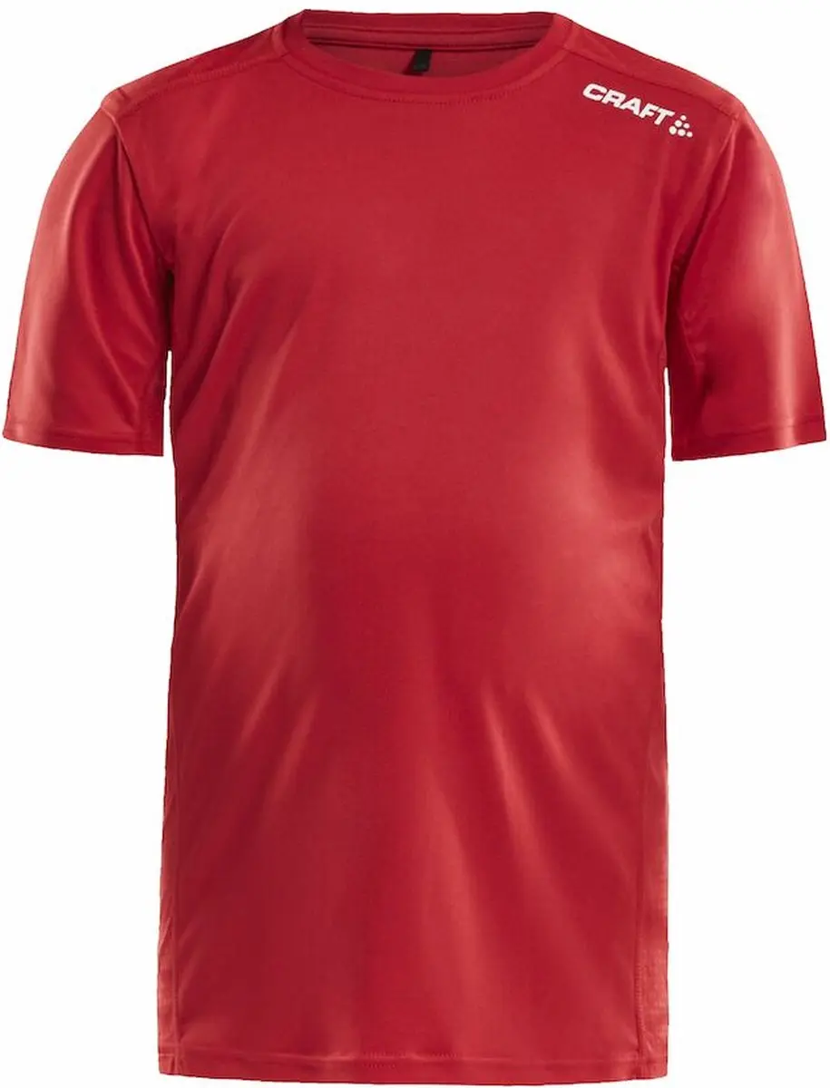 Craft Rush Running T-Shirt Kinderen - Rood - 146/152 - afbeelding 3 van 3