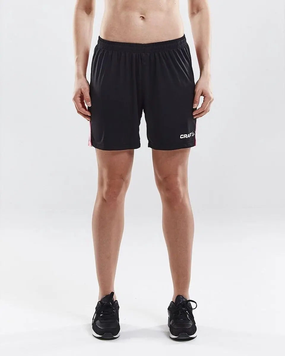 Craft Progress Contrast Short Dames - Zwart/Roze - afbeelding 3 van 4