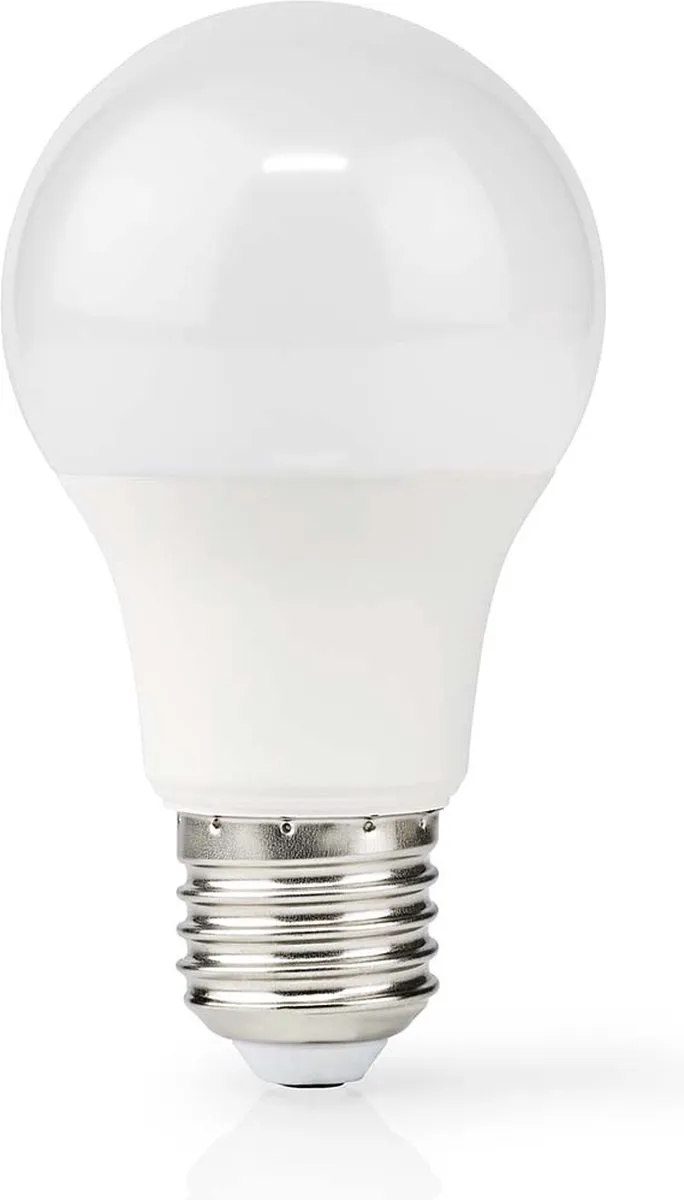 Nedis LED E27 A60 8W Warm Wit Mat - 3 Stuks