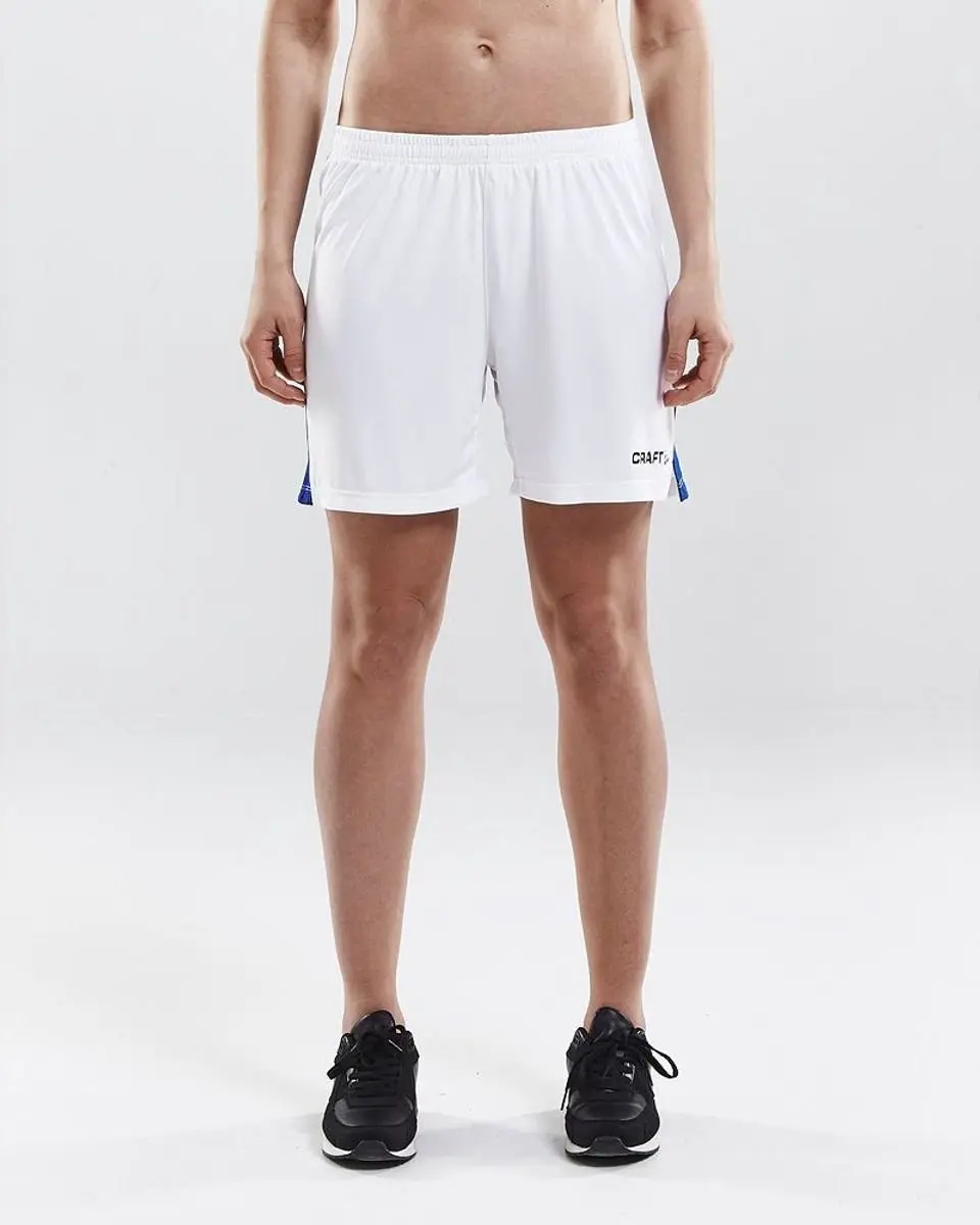 Craft Progress Contrast Dames Short - Wit/Blauw - afbeelding 2 van 4