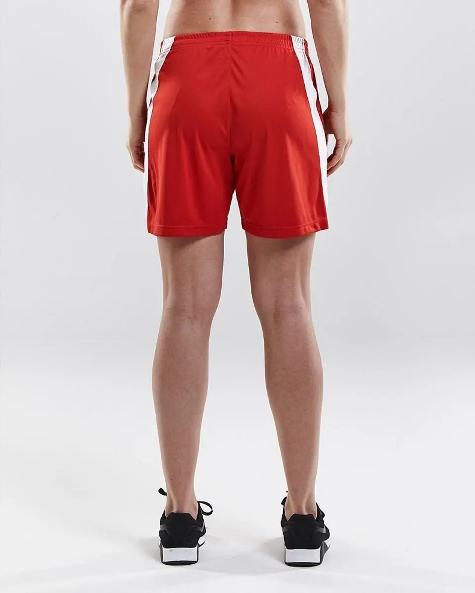 Craft Progress Contrast Short Dames - Rood/Wit - afbeelding 3 van 4