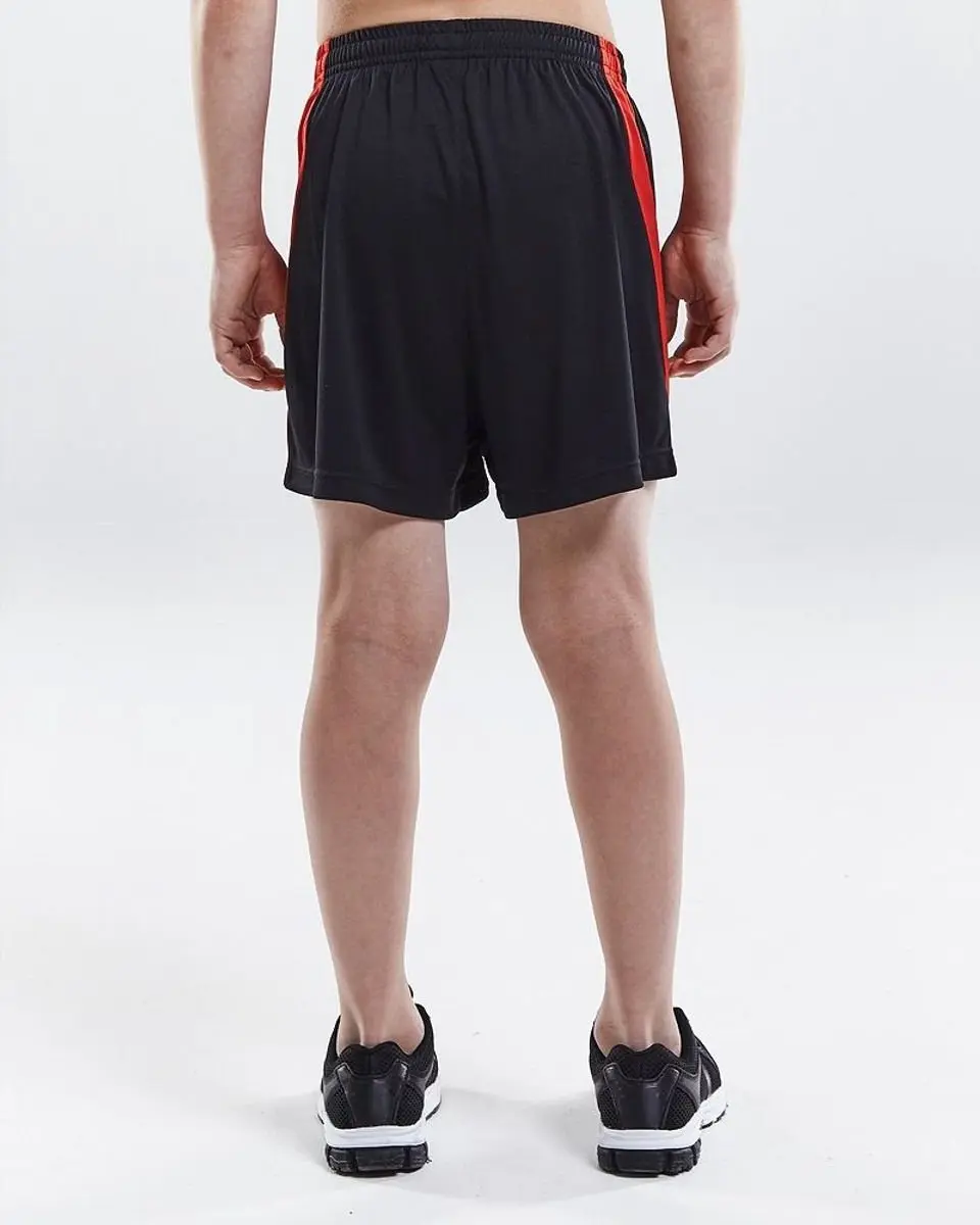Craft Progress Contrast Kinder Short - Zwart/Rood - afbeelding 2 van 4