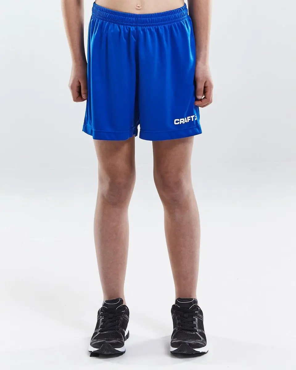Craft Squad Short Solid Junior Sportbroek - Blauw/Wit - afbeelding 4 van 6