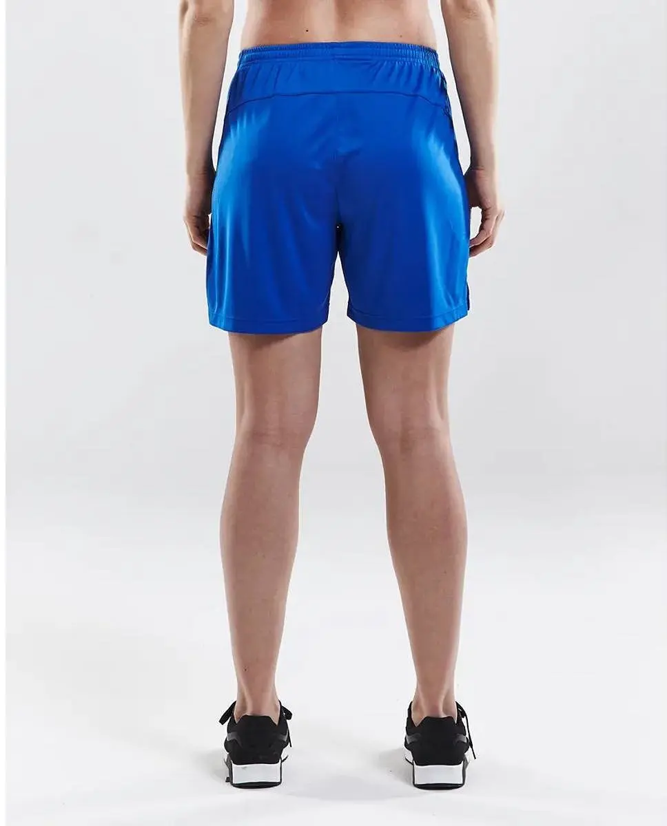 Craft Squad Short Solid Junior Sportbroek - Blauw/Wit - afbeelding 2 van 6