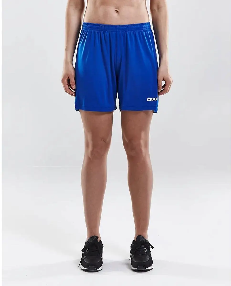 Craft Squad Short Solid Junior Sportbroek - Blauw/Wit - 146 - afbeelding 3 van 6