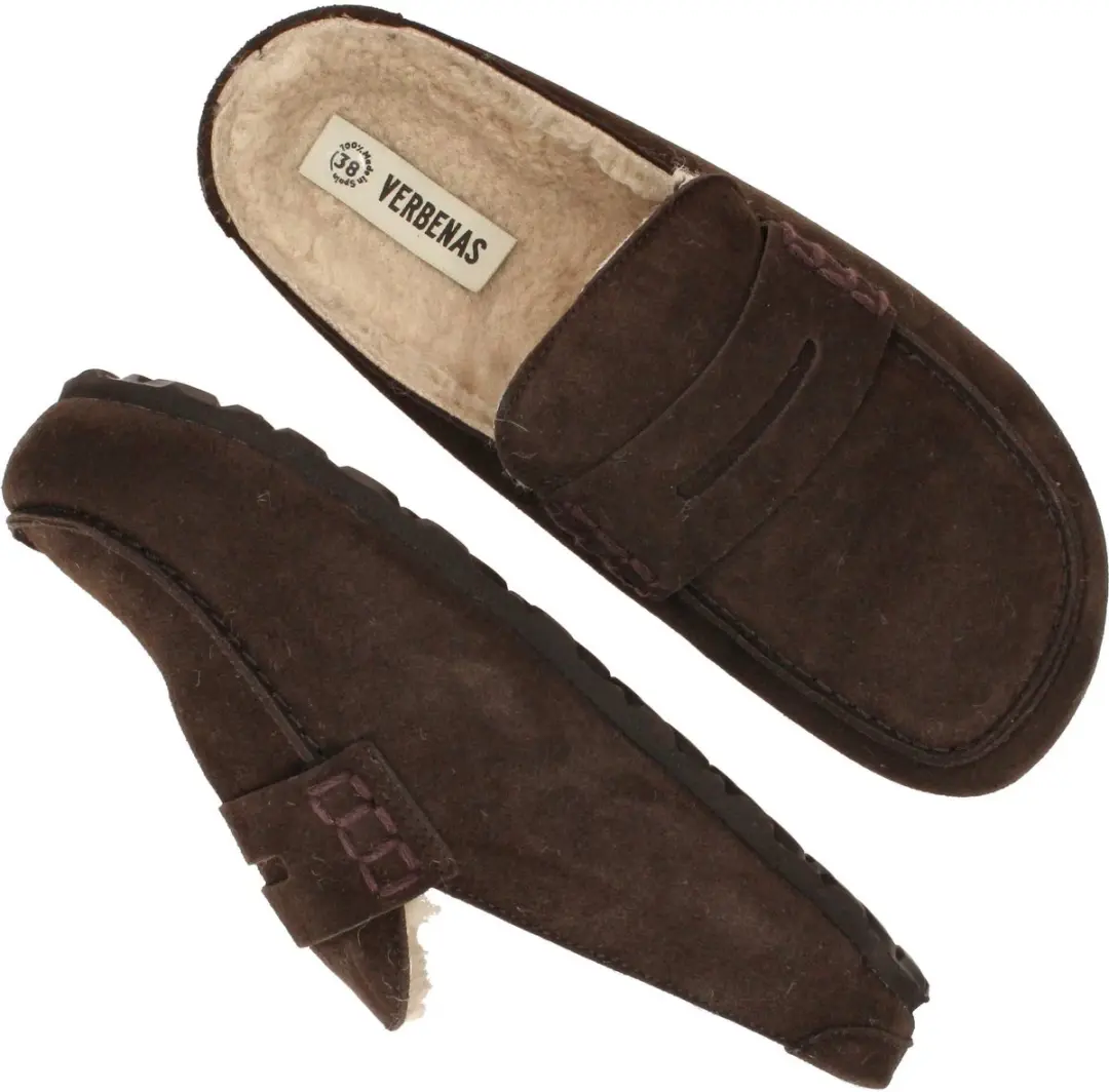 Verbenas Movy Coccon Muiltjes - Bruin - 42 - afbeelding 4 van 6