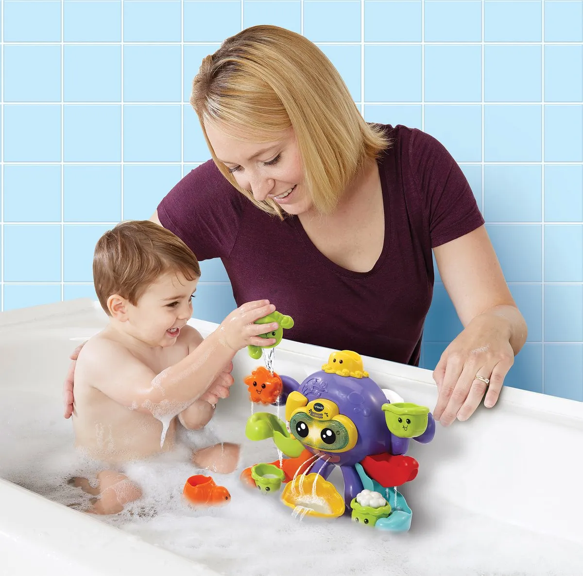 VTech Spetterpret Badoctopus Badspeelgoed - Multicolor - 80-555223