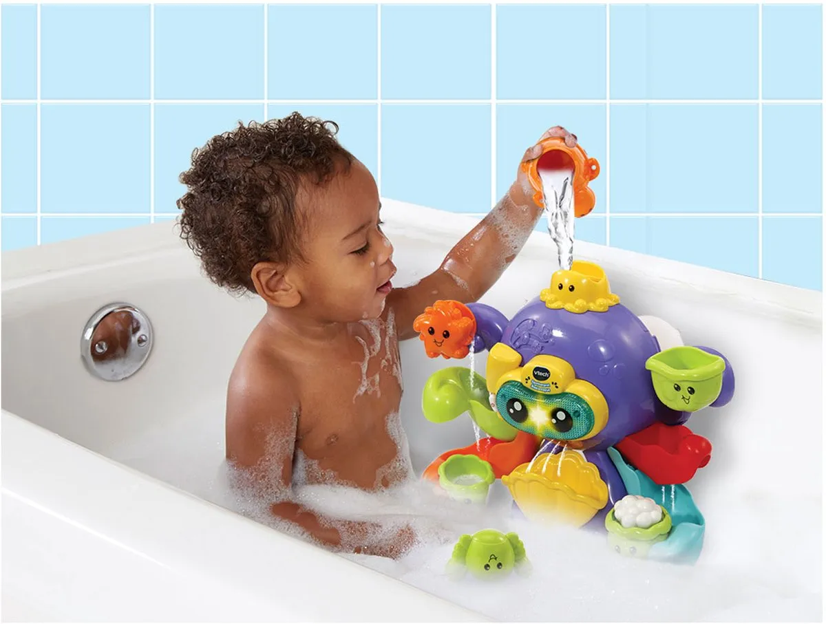 VTech Spetterpret Badoctopus Badspeelgoed - Multicolor - 80-555223