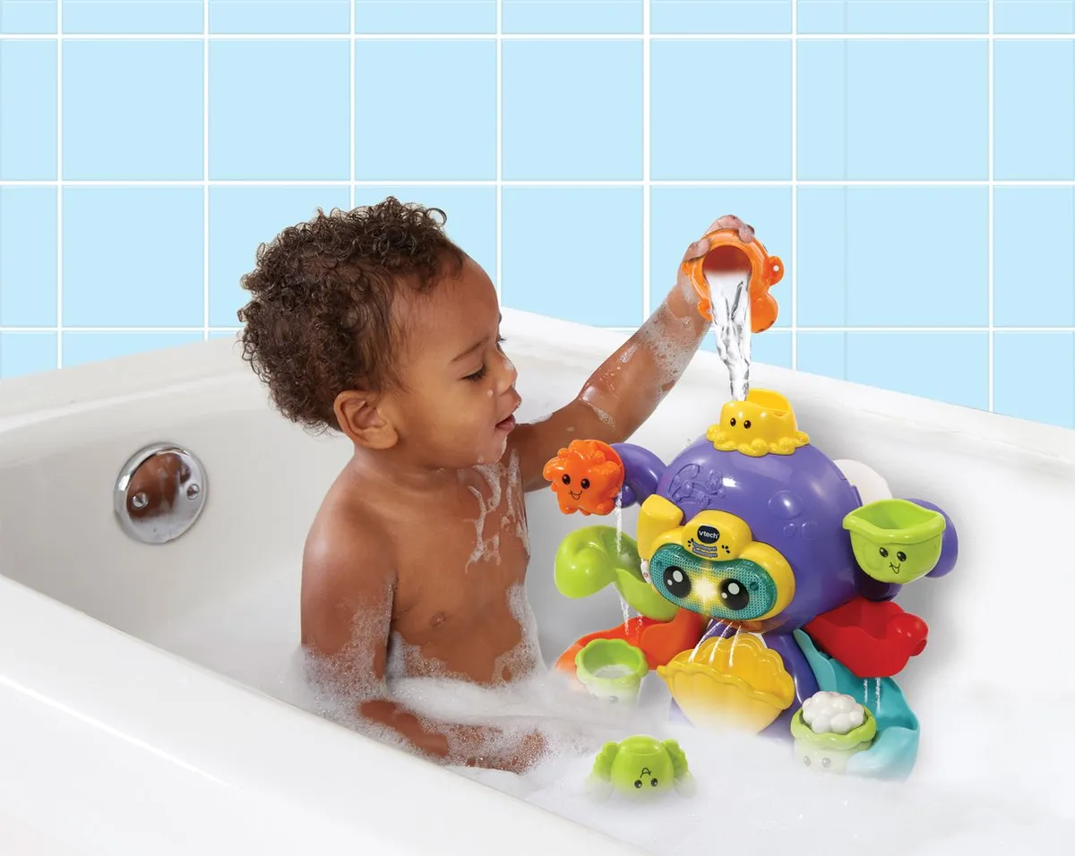 VTech Spetterpret Badoctopus Badspeelgoed - Multicolor - 80-555223