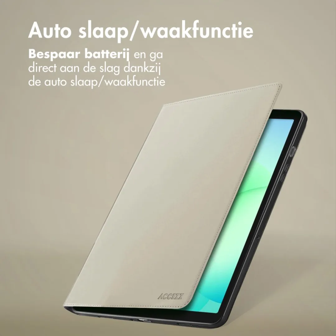 Accezz Tablethoes Samsung Galaxy Tab A11 Plus - Beige - SH00092896