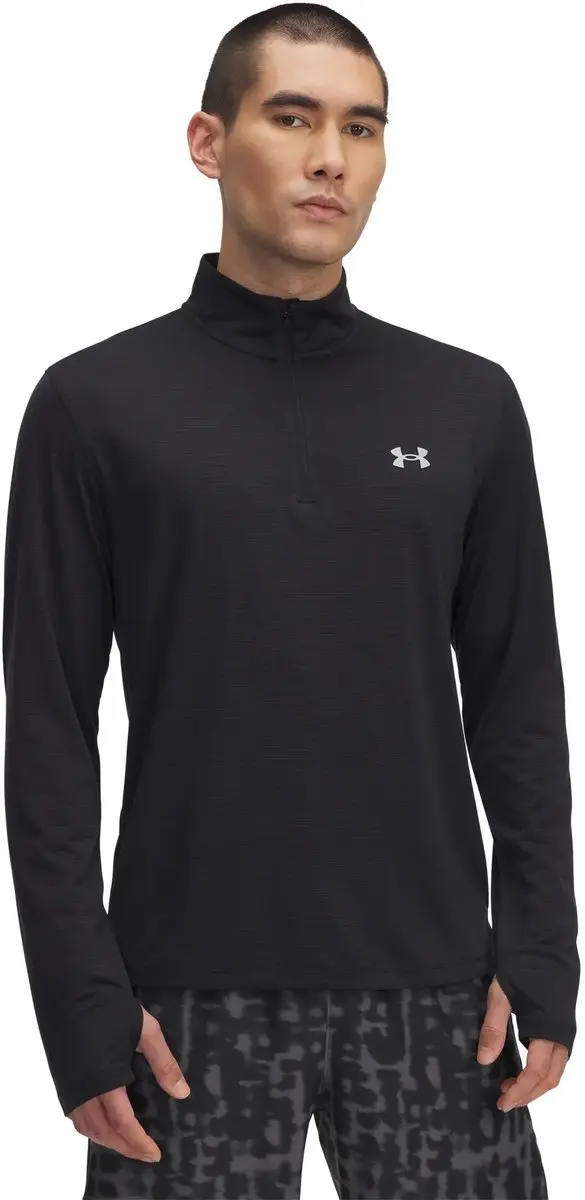 Under Armour Launch 1/4 Zip Longsleeve - Zwart - XL - afbeelding 2 van 6