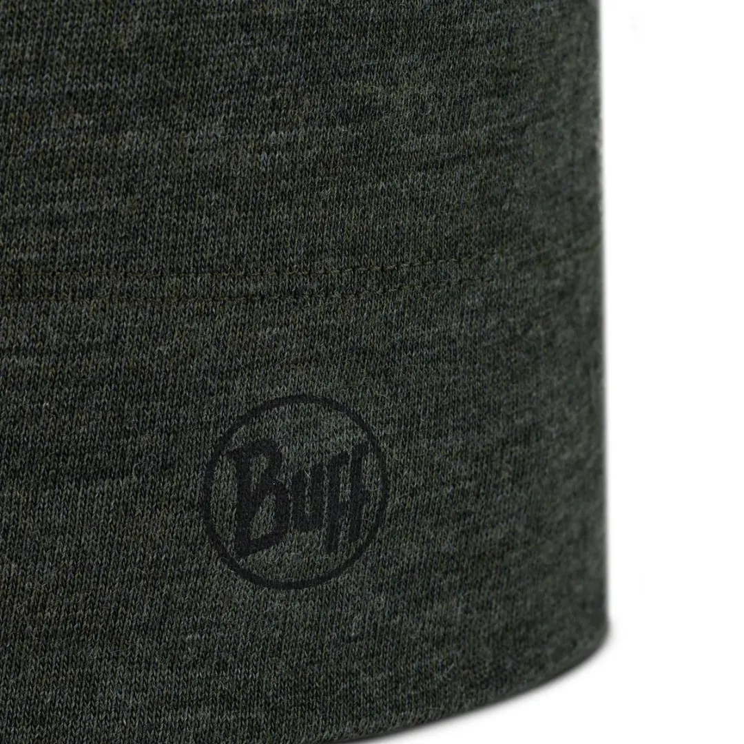 Buff Merino Midweight Beanie - Solid Bark - afbeelding 5 van 6