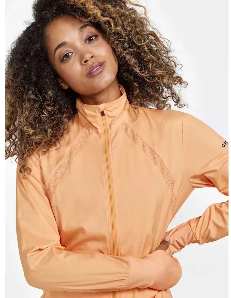 Craft ADV Essence Dames Trainingsjack - Peach - afbeelding 6 van 6