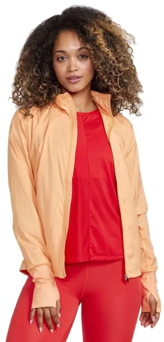 Craft ADV Essence Dames Trainingsjack - Peach - afbeelding 5 van 6