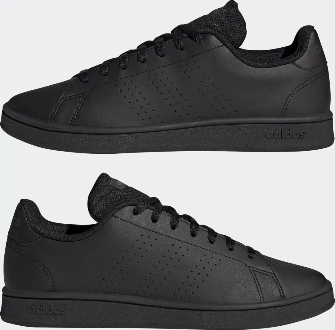 adidas Advantage Base Sneakers - Heren - Zwart - 44 2/3 - afbeelding 4 van 6