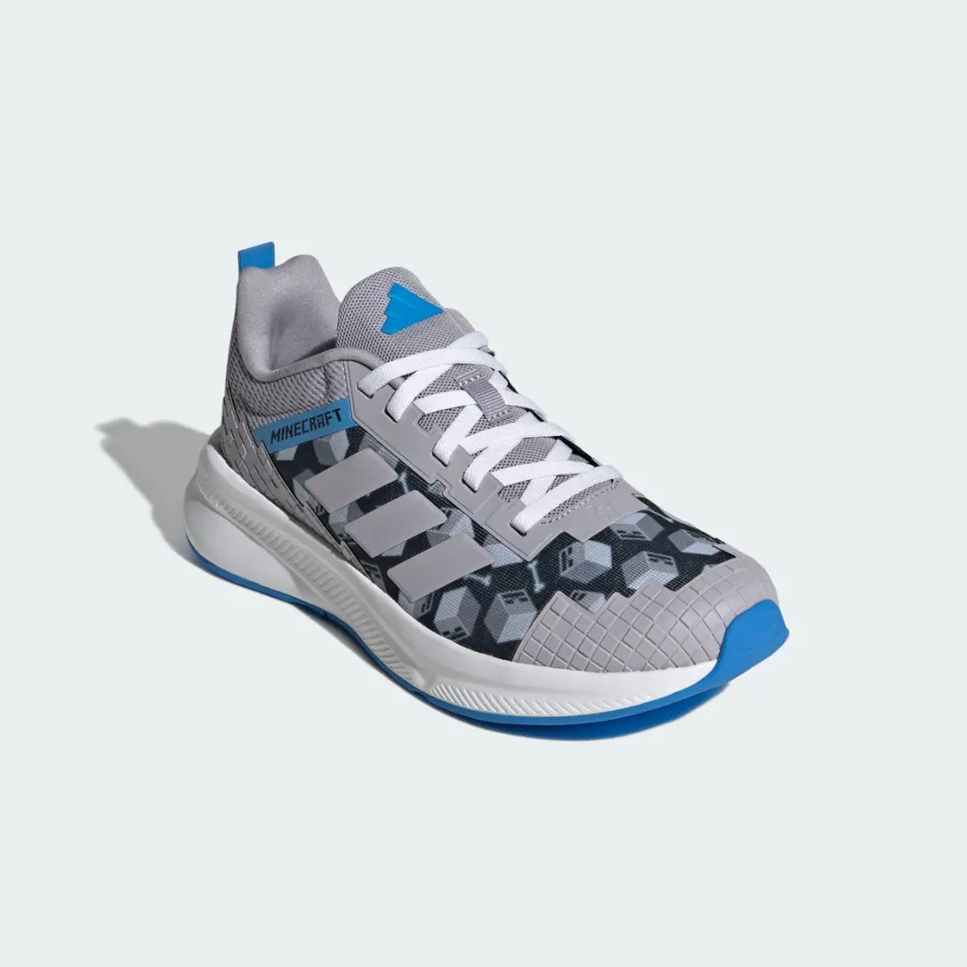 adidas Minecraft Fortarun 4.0 Kindertrainers - Grijs - afbeelding 3 van 6