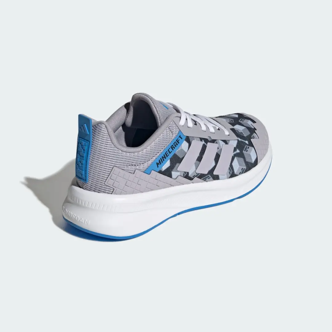 adidas Minecraft Fortarun 4.0 Kindertrainers - Grijs - afbeelding 5 van 6