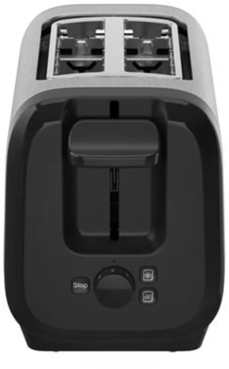 Moulinex LT5S0DE0 Broodrooster 2 Sneden 1200W - Zwart/Roestvrijstaal