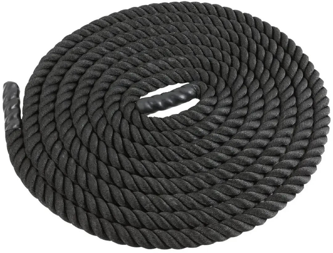 Sporti France Wave 10 M 38 Mm Battling Ropes Zwart