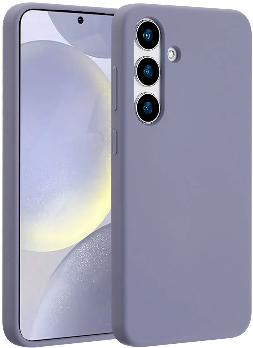 Accezz Hoesje Samsung Galaxy S25 Plus - Lavendel Grijs - MagSafe