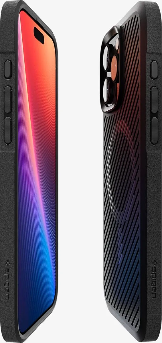 Spigen Core Armor MagFit iPhone 16 Pro Hoesje - Zwart