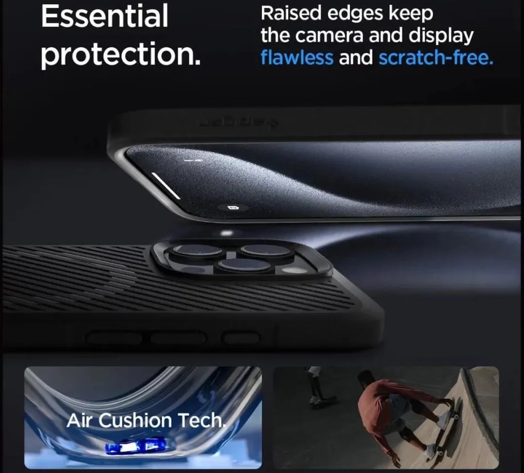 Spigen Core Armor MagFit iPhone 16 Pro Hoesje - Zwart - afbeelding 6 van 6