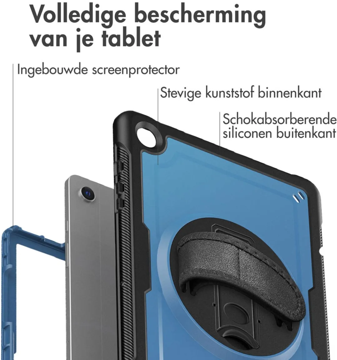 Accezz Tablethoes SH00087114 - Samsung Galaxy Tab A9 Plus - Blauw