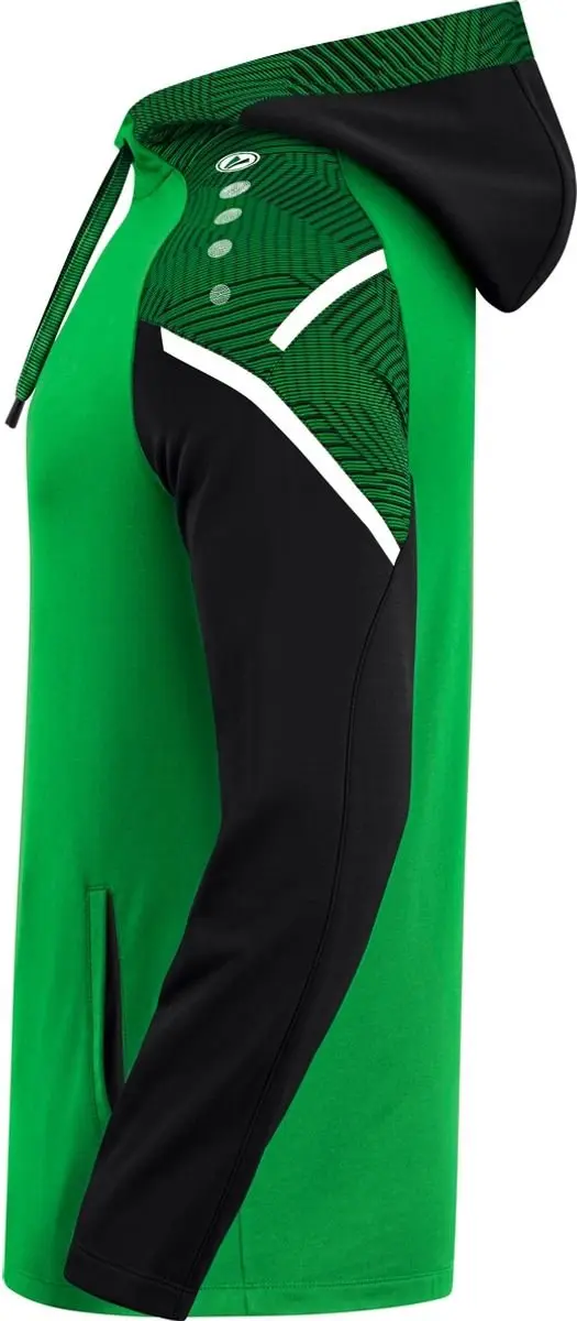 Jako Performance Sweater met Kap Junior - Groen - 140 - afbeelding 2 van 4