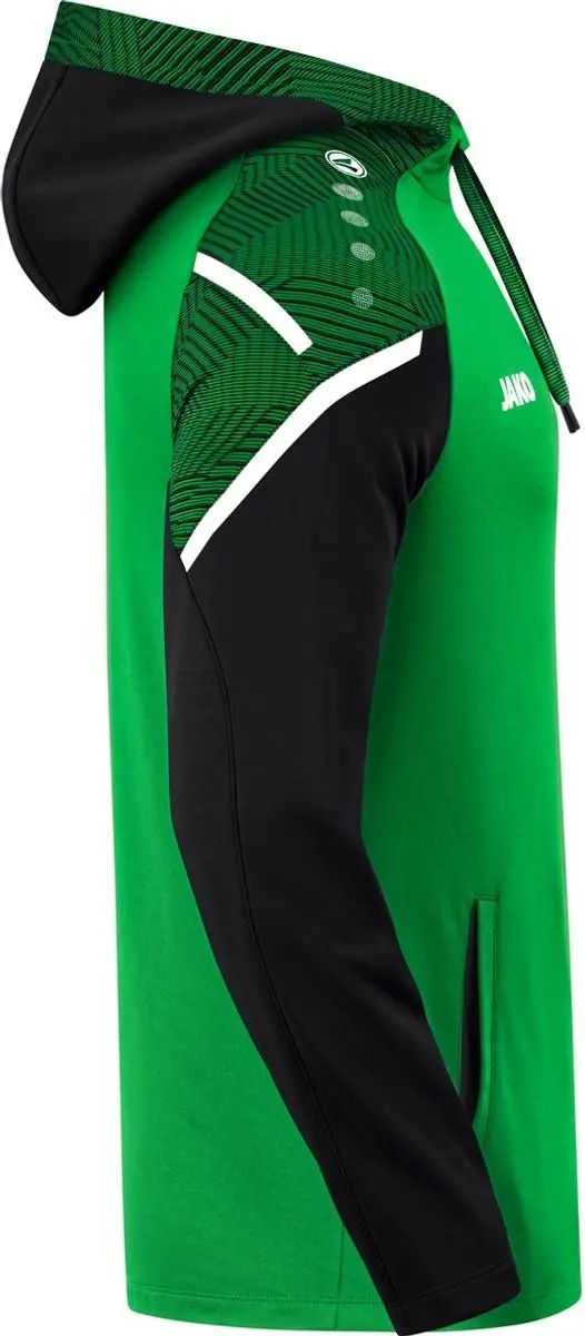 Jako Performance Sweater met Kap Junior - Groen - 140 - afbeelding 4 van 4