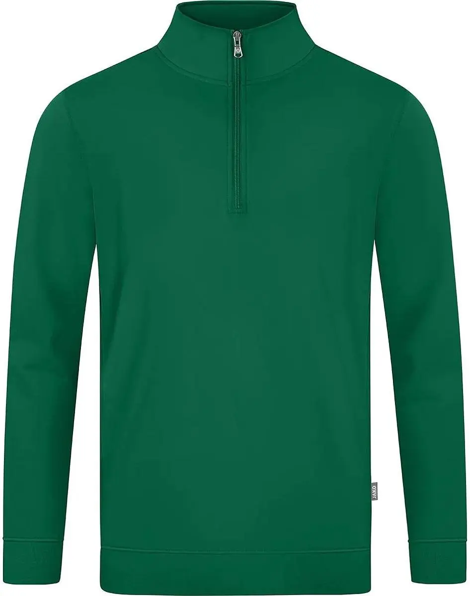 JAKO Doubletex Ziptop Pullover - Groen - L