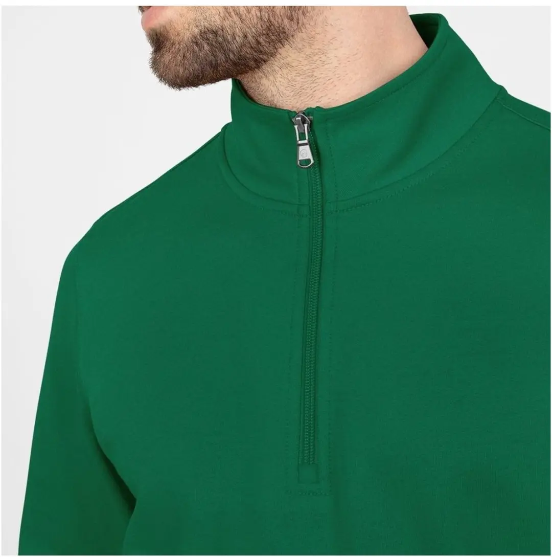 JAKO Doubletex Ziptop Pullover Heren - Groen - afbeelding 4 van 4