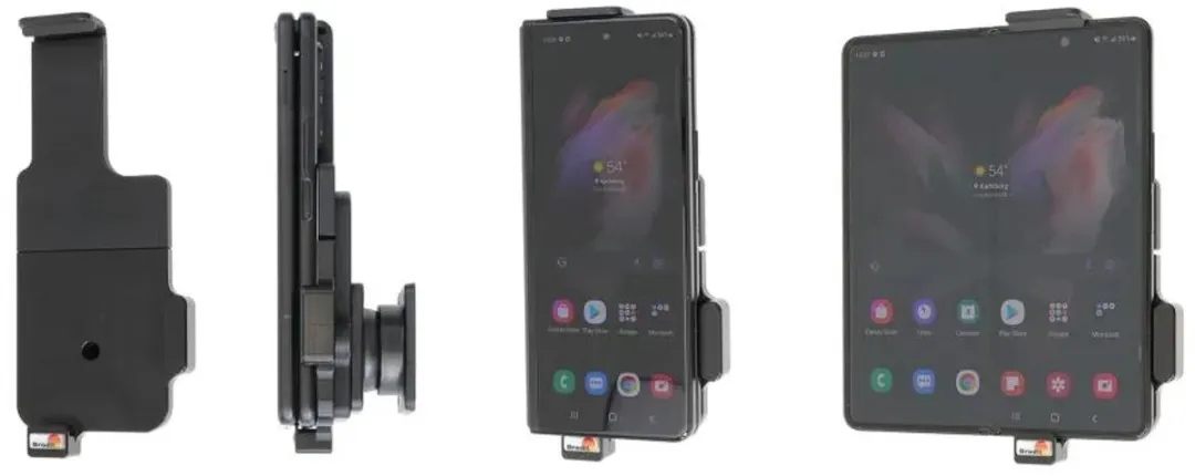 Brodit Houder Samsung Galaxy Z Fold 3/4/5 - 711327 - Zwart