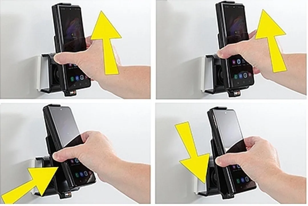 Brodit Houder Samsung Galaxy Z Fold 3/4/5 - 711327 - Zwart