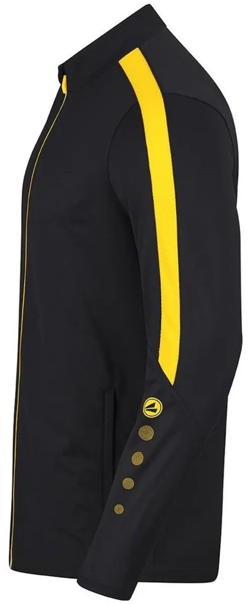 Jako Power Polyestervest Heren - Citroen / Zwart | Maat: 4XL - afbeelding 4 van 4