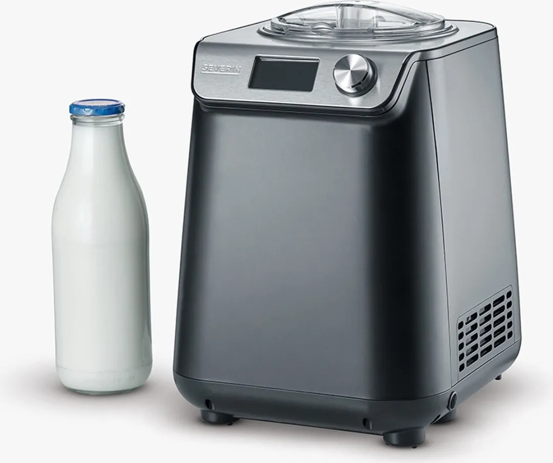 Severin EZ 7407 IJsmachine 2-in-1 - 1.2L - Zwart/RVS