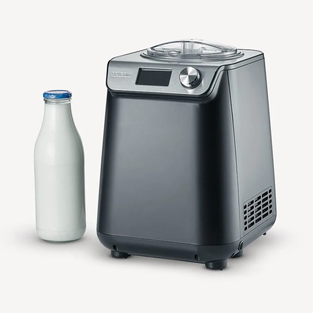 Severin EZ 7407 IJsmachine 2-in-1 - 1.2L - Zwart/RVS