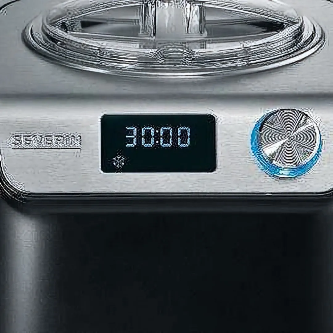 Severin EZ 7407 IJsmachine 2-in-1 - 1.2L - Zwart/RVS