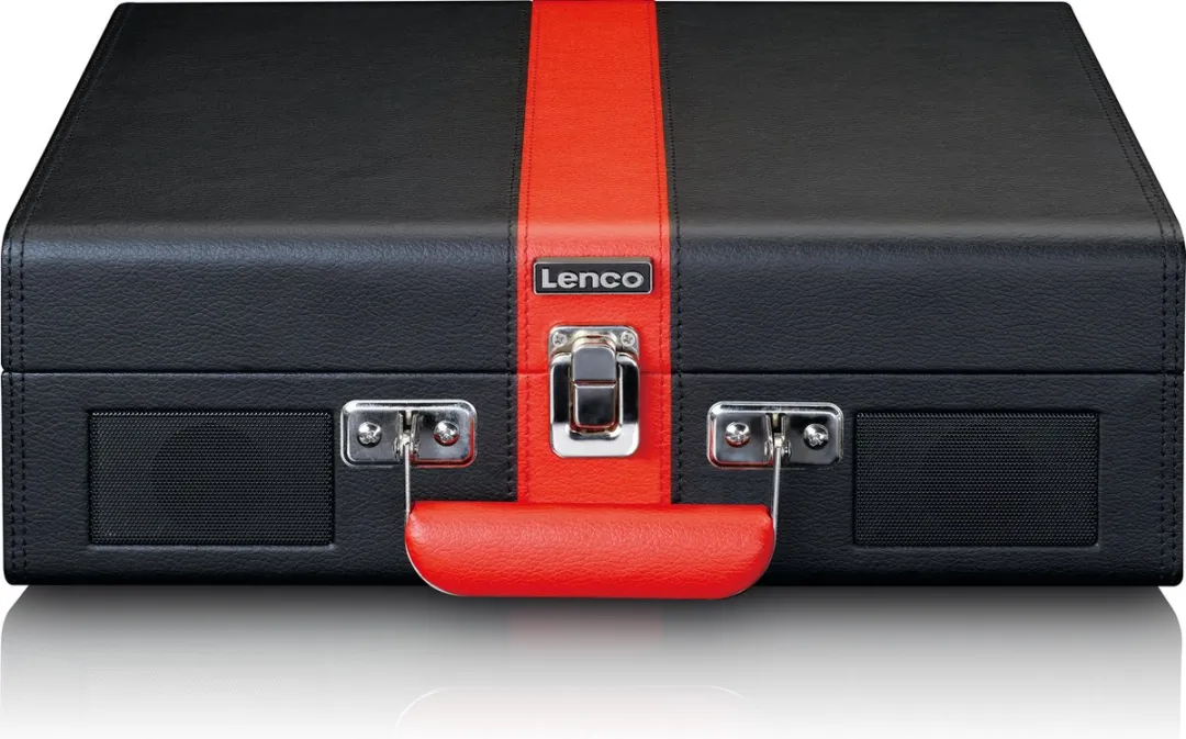 Lenco Classic Phono TT-110BKRD Platenspeler - Zwart-Rood - afbeelding 6 van 6