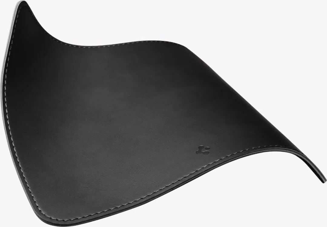 Spigen LD301 Mouse Pad - Waterproof Vegan Leather - Zwart