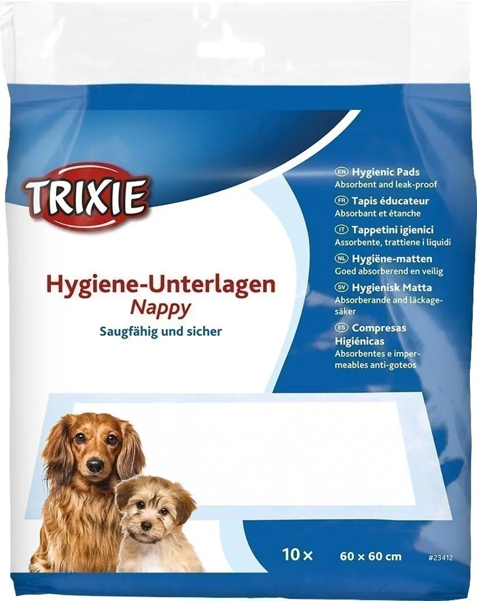 Trixie Nappy Puppypads 60x60cm - 10 stuks - afbeelding 4 van 5