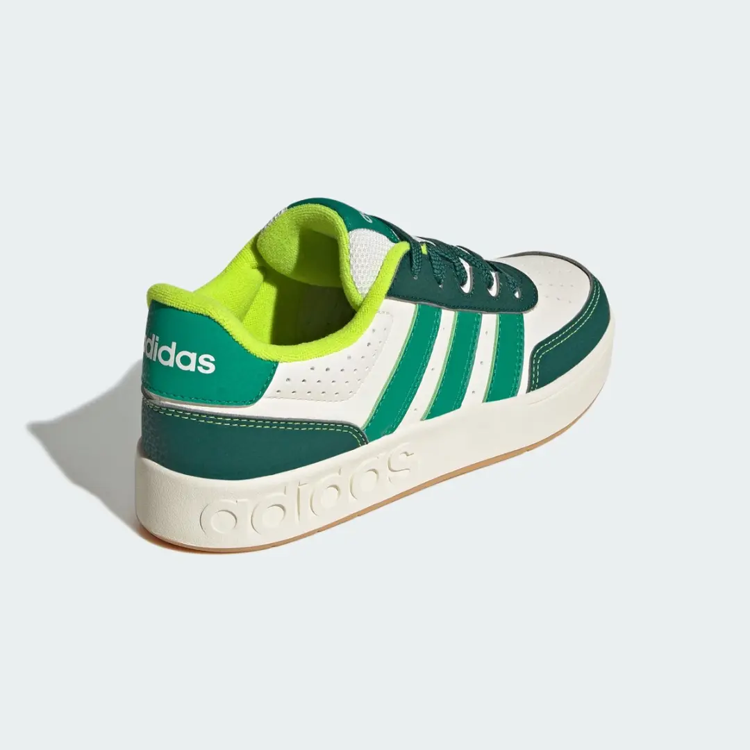 adidas Breakbase JR Jongens Sneakers - Wit - afbeelding 3 van 6