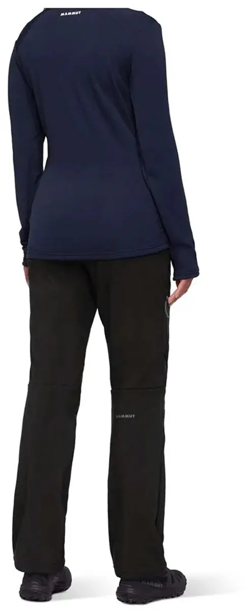 Mammut Runbold Winter Softshell Broek Dames - Zwart - afbeelding 2 van 4