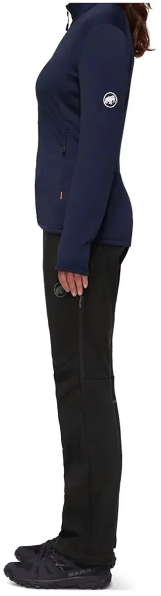Mammut Runbold Winter Softshell Broek Dames - Zwart - afbeelding 3 van 4