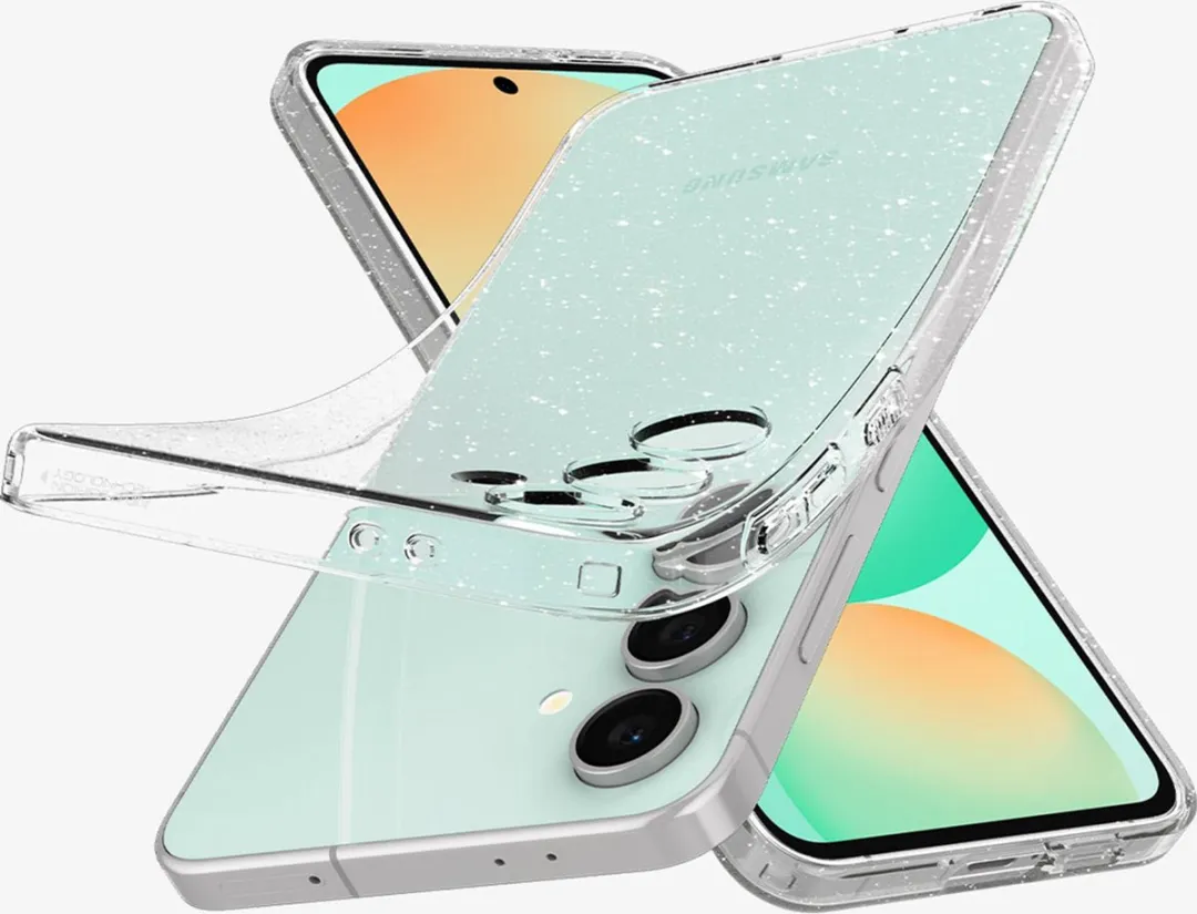 Spigen ACS08617 Liquid Crystal Backcover - Samsung Galaxy S24 FE - Transparant
