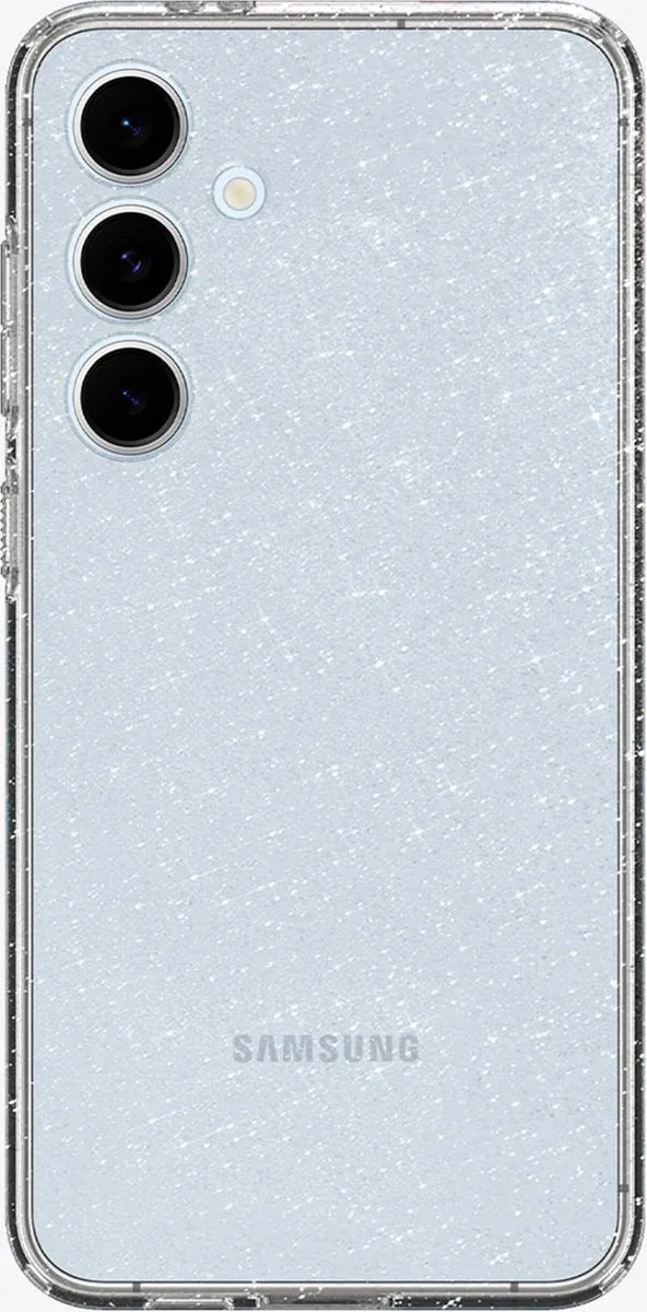 Spigen ACS08617 Liquid Crystal Backcover - Samsung Galaxy S24 FE - Transparant