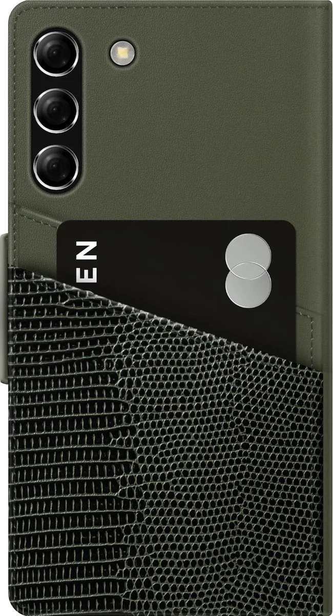iDeal of Sweden Unity Wallet Samsung Galaxy S21+ - Groen - 3 Pasjes